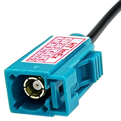 Knukonceptz RCA Fakra To RCA Video Adapter Cable For Mercedes COMAND NTG & Ford Blaupunkt Radios Cardas RCA Cable - Foto 8