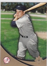Yogi Berra #'d /825 - 2005 UD Ultimate Signature Edition #50 HOF Yankees