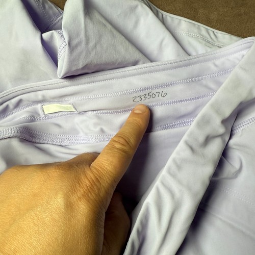 Lands' End Women's 14, 14-18W SunShade UPF 50 5" Board Shorts w/ Panty Lavender - Picture 7 of 10