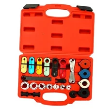 22PCS Master Quick Disconnect Tool Set | Line Disconnect Tool Kit for A/C Fuel 