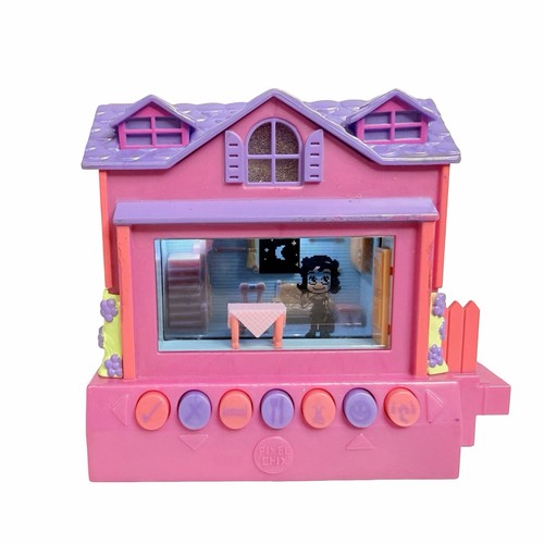 2005 Pixel Chix House Special Edition House Hot Pink 3-D World Mattel Working*