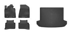 Frogum Fußmattensatz + Kofferraumwanne Laderaumwanne für KIA Sportage QL