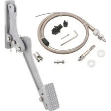 Cast Aluminum Accelerator Throttle Pedal & Mr Gasket Cable Kit
