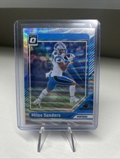 2024 Panini Donruss Optic - Miles Sanders #27 Holo Prizm Silver Wave /300