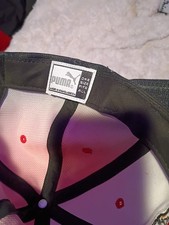 Puma Chicago Blackhawks Autographed Hat Red Black One Size Hockey