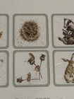 Wrendale designs Hannah Dale pimpernel Six Square Coasters Hedgehog +Friends ￼ — photo 7