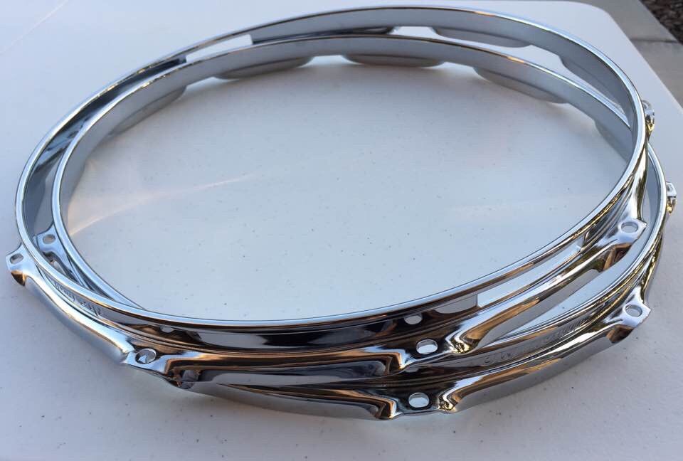 DW 14” TrueHoops 14/10 Hoops Collector’s Snare Drum, 10 Hole, Chrome, Workshop