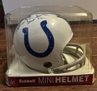Gino Marchetti Signed Autographed Mini Helmet Riddell HOF '72 Baltimore Colts