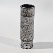 Snap On Tools USA 1/2" Inch Drive 3/4” Socket Chrome 12 Point S241 Used