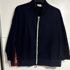 Moncler Damen Bomberjacke XL Baumwolle Stehkr...