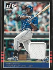 2019 Panini Donruss Lorenzo Cain Patch Black