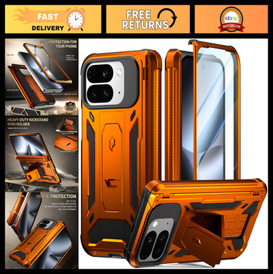 Rugged Full-Body Case for Google Pixel 10 Pro Fold - Hinge Protection, Kickstand