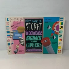Kids' Book Of Secret Codes Signals and Ciphers by E.A. Grant (Paperback Book)