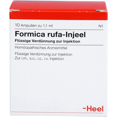 Formica Rufa Injeel Ampullen 10St - PZN 392365