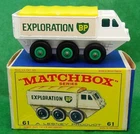 LESNEY MATCHBOX NO. 61 ALVIS STALWART 'BP' EXPEDITION VEHICLE - MINT BOXED