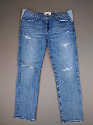 Current Elliot Made in USA Maternity Denim Jeans Light Mid Rise Women's 31x28