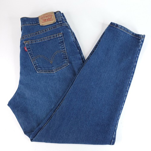 Levi's 512 Classic Slim Tapered Jeans Women's 31 x 30 Blue High Rise Medium  Wash | eBay