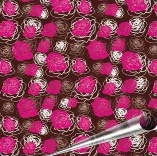 Small White & Pink Roses Chocolate Transfer Sheet - 第 1/7 張圖片