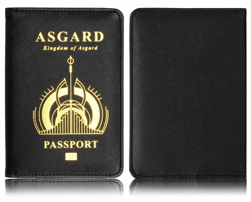 The Avenger Wakanda Hydra Hogwarts Passport Cover RFID Blocking Credit Card Case - Picture 9 of 43