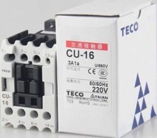 CU-16 220VAC New TECO Contactor free ship