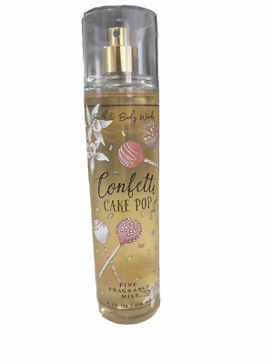 Bath & Body Works Confetti Cake Pop Fine 8oz Women's Fragrance Mist Spray