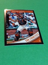 2018 Donruss Optic Baseball Buster Posey San Francisco Giants base card #133