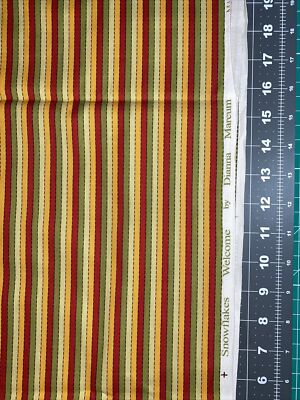 Snowflakes Welcome Dianna Marcum Marcus Christmas Cotton Fabric 1/2 Yard  New