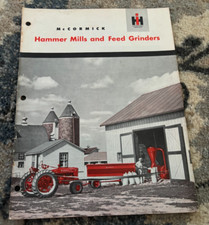 Molinos de martillos y amoladoras de alimentación International Harvester para folleto 1949 FCCA25