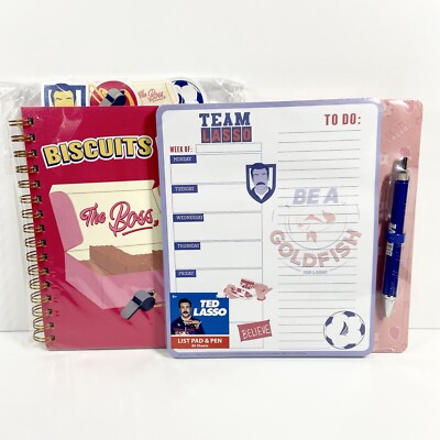 Ted Lasso Biscuits With The Boss Notebook With Dividers Planner