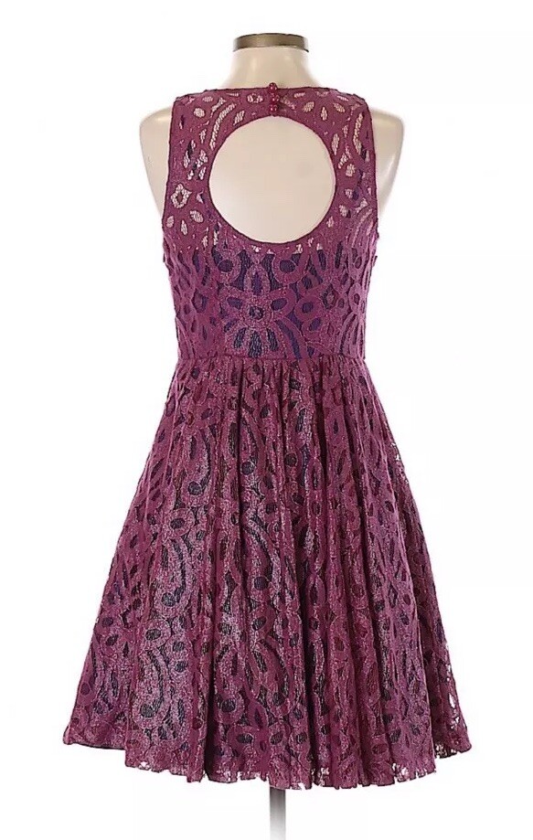 Sz. 4 (small) Tracy Reese Mariposa Lace Dress from Anthropologie (retail  $248) | eBay