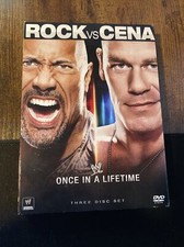 WWE: Once in a Lifetime - The Rock vs. John Cena (DVD, 2012, 3
