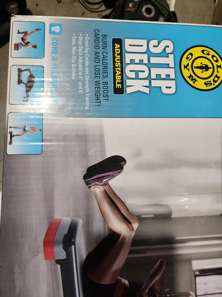 Gold's Gym Cubierta de Paso Ajustable, Equipo de Gimnasio en Casa, Fitness en Casa Foto 3 de 4