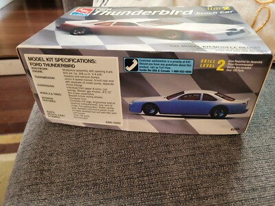 AMT Ford Thunderbird Stock Car #6296 1:25 Model Kit Unbuilt Sealed