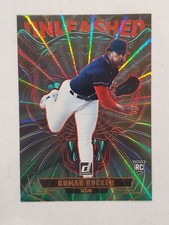 KUMAR ROCKER 2025 Donruss UNLEASHED GREEN LASER #19 Rangers