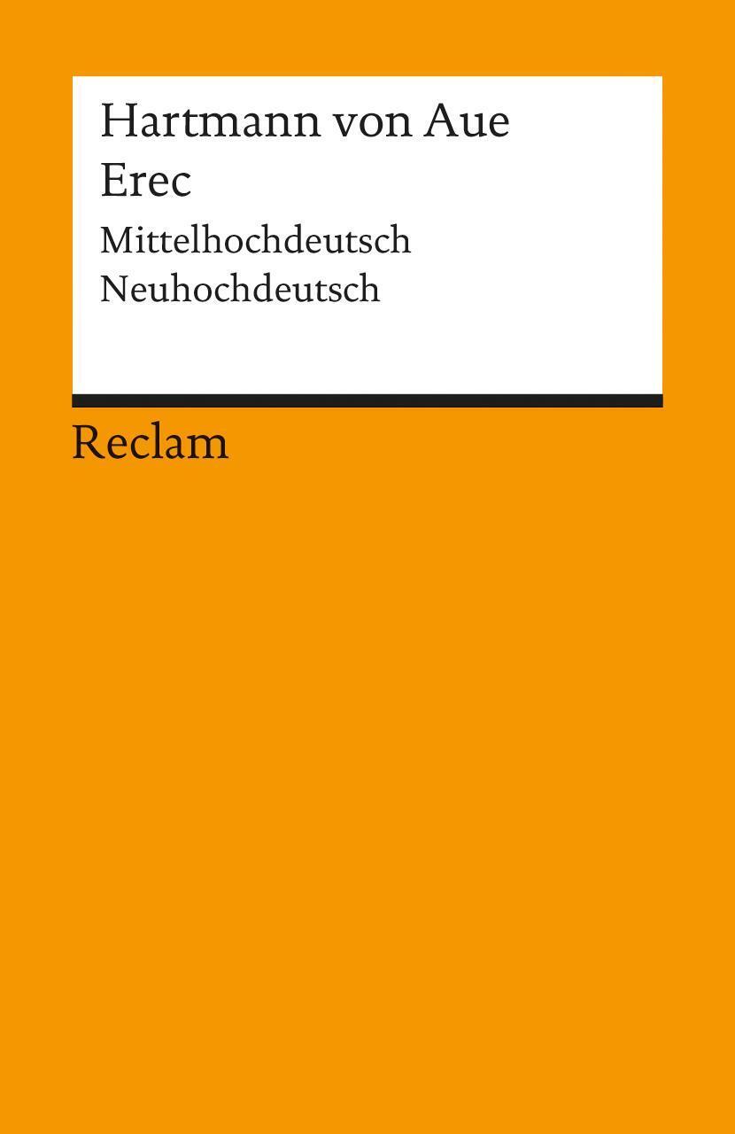 Thumbnail - Erec | Mittelhochdt. /neuhochdt. | Hartmann Von Aue | Taschenbuch |
