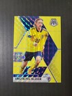 2021 Panini Mosaic UEFA Euro Kristoffer Olsson Gold Fluorescent Prizm /10