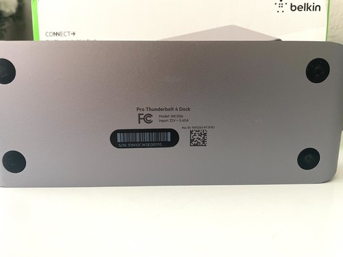 Belkin Connect Pro Thunderbolt 4 Dock INC006 w/ HDMI Cables - Picture 4 of 7