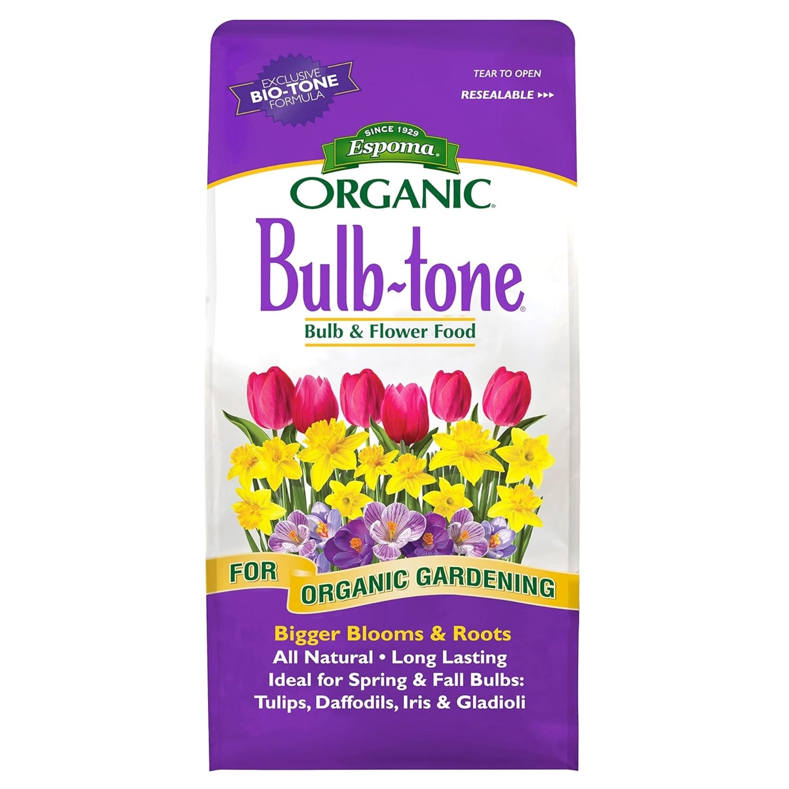 Espoma Organic Bulb-tone 3-5-3 Organic Plant Food, 18 lb Bag