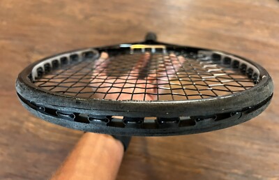 Prince O3 SpeedPort Black Midplus 100 Grip #3 4-3/8 Tennis Racquet