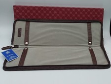 Porta Cravatte da viaggio RENATO BALESTRA DK BROWN NUOVO