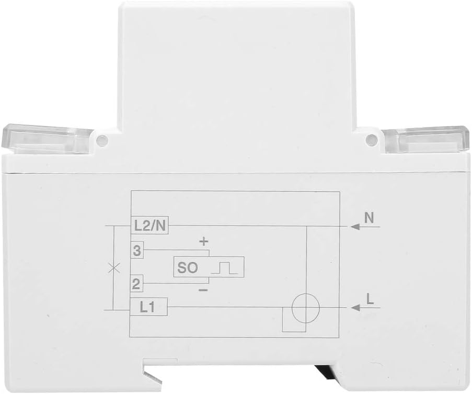Contatore Energia Elettrica Monofase - 220V, 10-40A, Montaggio DIN, Display LED, Per Misura Consumi - Foto 9