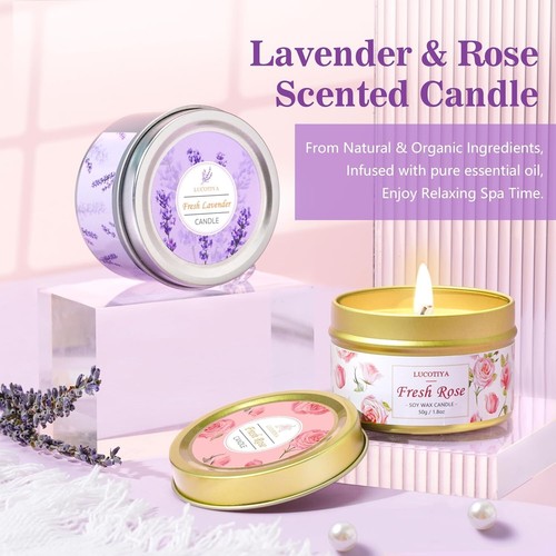 Valentines Day Gifts for Her,Love Girlfriend, Wife, Mom-Lavender Spa Basket Set* - Picture 21 of 24