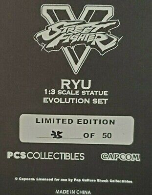 Street Fighter Ryu Evolution 1/3 Scale Exclusive Statue Set