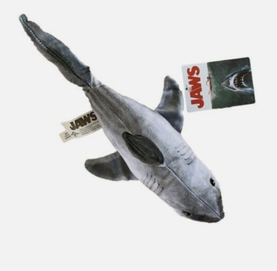 JAWS 12'' PLUSH Bruce Great White Shark 80s Movie Stuffed Animals Toy Brand NEW