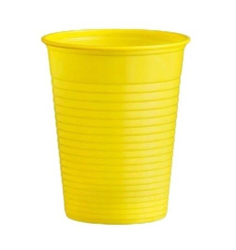 BICCH.FESTAIOLI 200 CC.GIALLO X50PZ