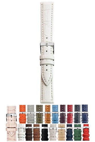 Morellato Bolle Leather Watch Band - Alligator Embossing + Bonus Battery - Picture 84 of 88