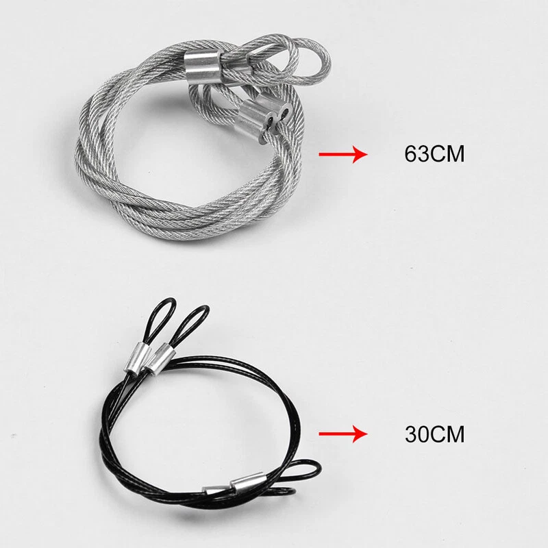 Kit de apariencia de pasador de capó de coche de 2 piezas modificado CNC Billet aluminio con anillos negro Foto 3 de 4