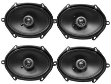 (4) MB QUART FKB168 6x8" 200 Watt Car Stereo Coaxial Speakers