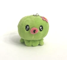Cute Green Octopus Plush Keychain