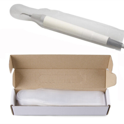 500 Pcs Dental Ultrasonic Scaler Protective Covers - Clear, 1.6×8 Size, Disposable